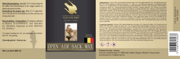 Open Air Sack “Max” spray – 500 ml